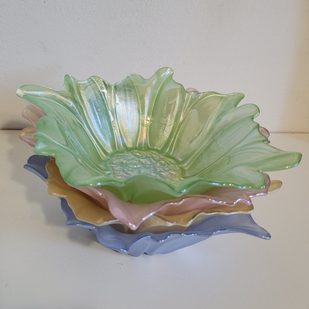 Akcam Flower Shape Bowls, Set Of 4